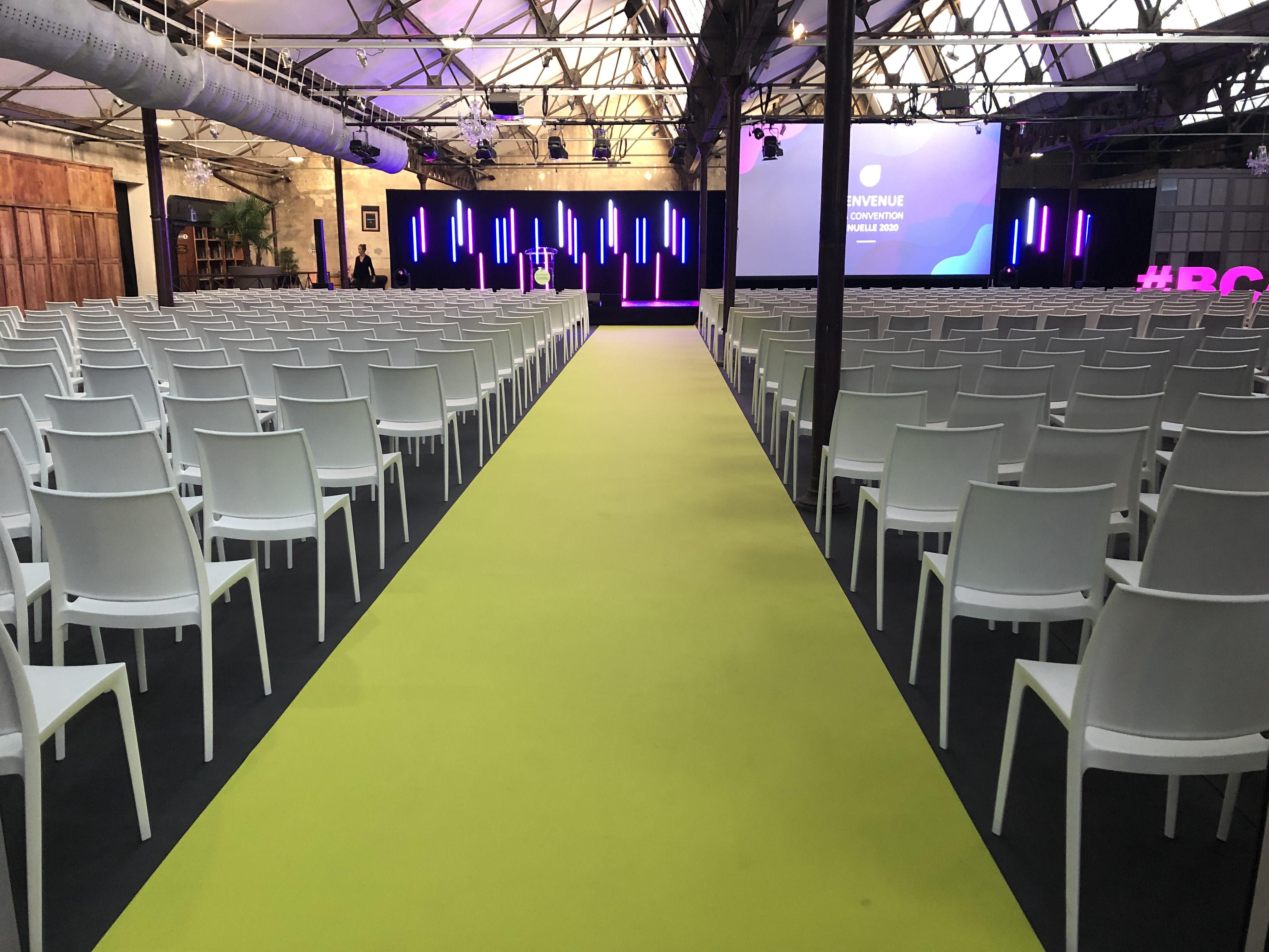 La Faïencerie de Bordeaux - détail de scénographie